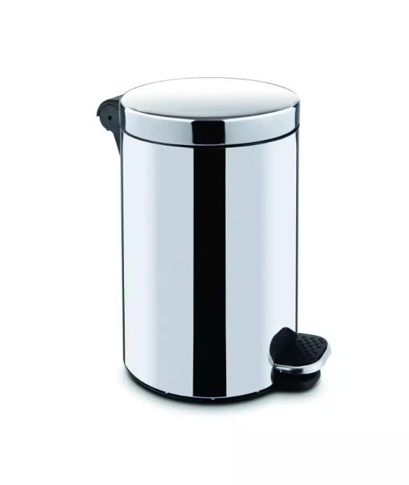 Stella Budget kosz na śmieci 5 l stal nierdzewna połysk 20.005A