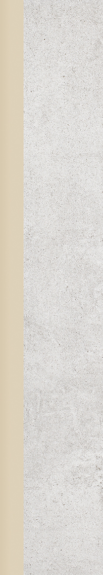 Paradyż Proteo cokół podłogowy 7,2x40 cm biały mat