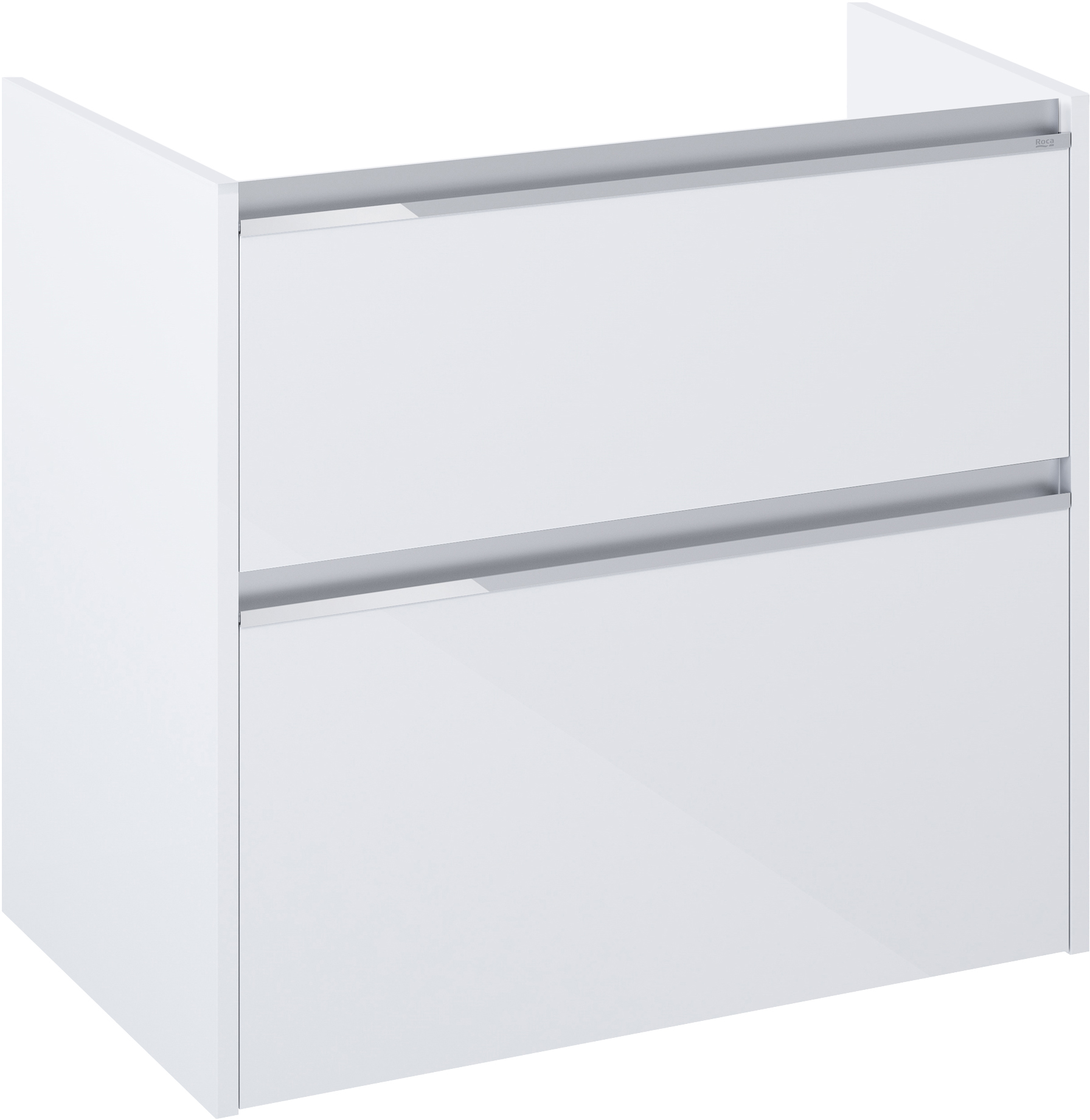 Roca Gap Pro szafka 78,5x45,1x63,5 cm podumywalkowa wisząca biały połysk A857899806