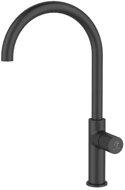 Sea-Horse Bluo Black bateria kuchenna stojąca czarny mat BJV205B