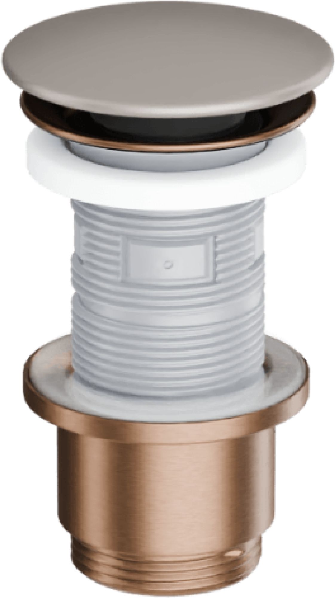 Excellent Design korek do umywalki miedź szczotkowana/cappuccino mat ARIN.1485.K.01.CAMCB