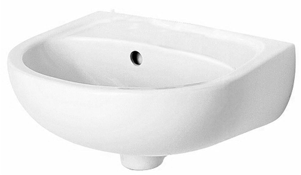 Koło Solo umywalka 40x33 cm półokrągła biała 72041-000 - Wysyłka w 24h