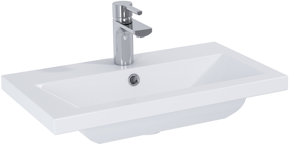 Elita Kido umywalka meblowa 60x35 cm - część zamienna od zestawu meblowego biały połysk 146024 - Wysyłka w 24h