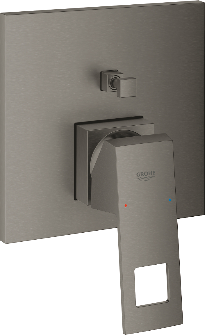 Grohe Eurocube bateria wannowo-prysznicowa podtynkowa brushed hard graphite 24062AL0