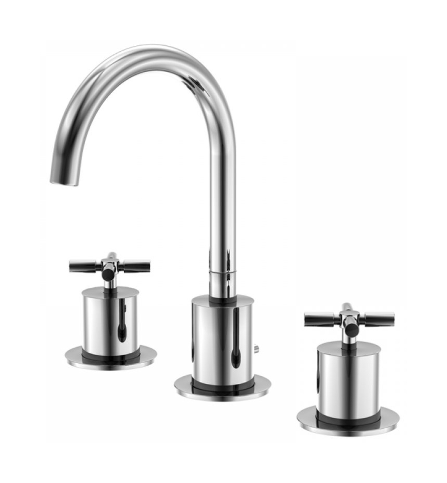 Steinberg 250 bateria umywalkowa 3-otworowa stojąca chrom 2502000