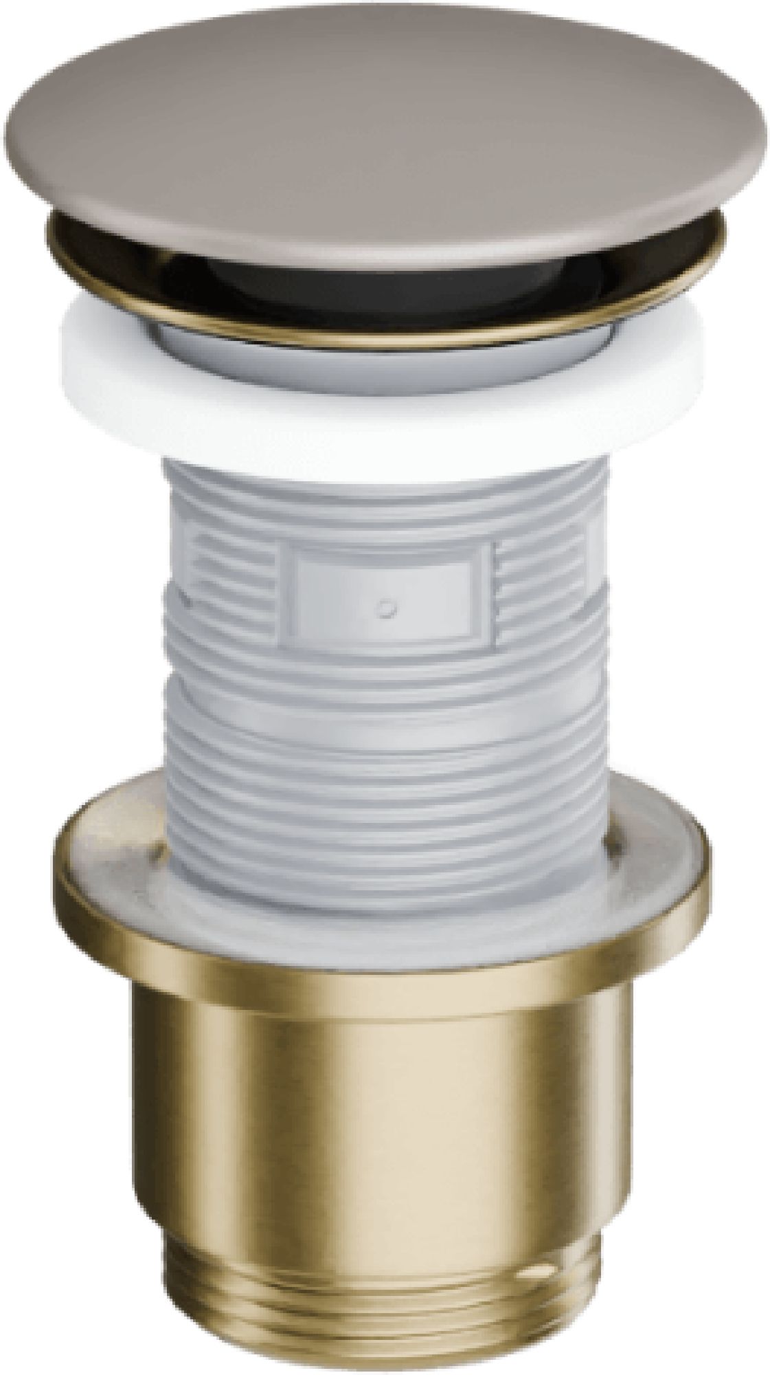 Excellent Design korek do umywalki złoty szczotkowany/cappuccino mat ARIN.1485.K.01.CAMGB - Wysyłka w 24h