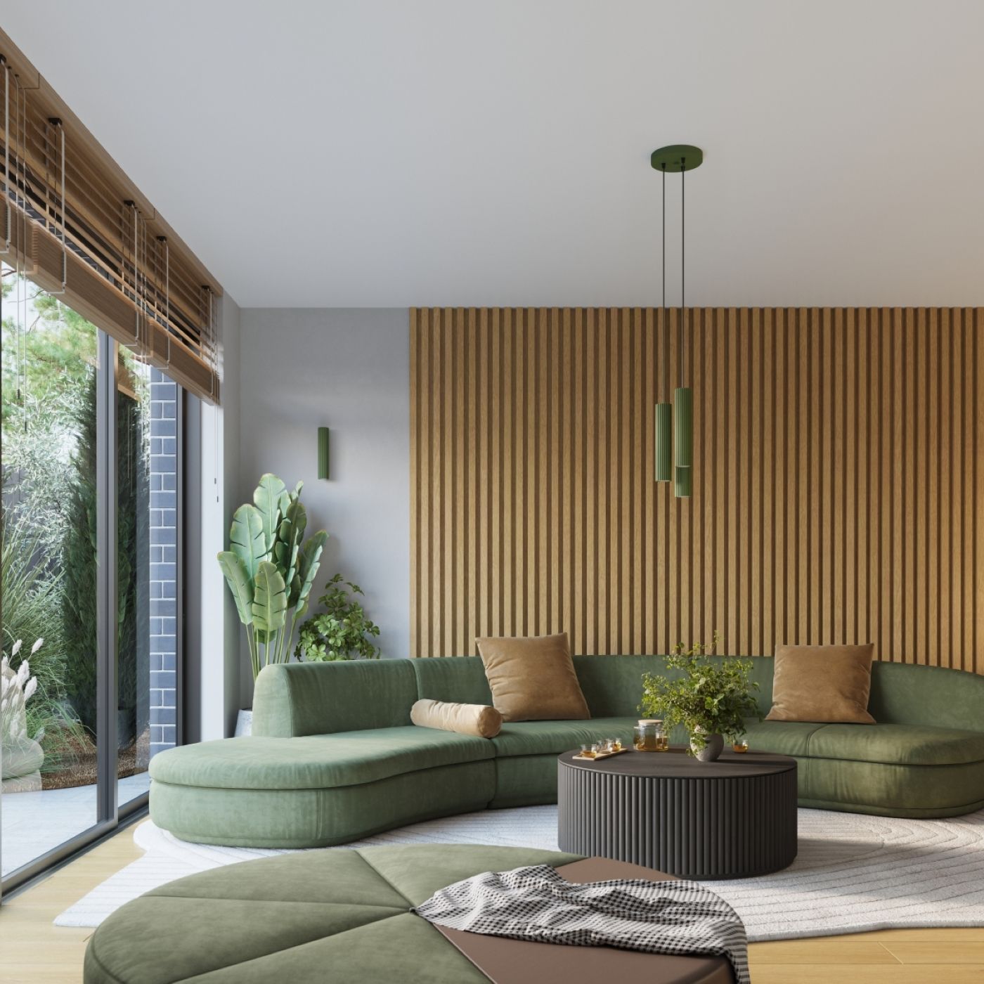 Sollux Lighting Karbon kinkiet 2x10 W zielony SL.1615