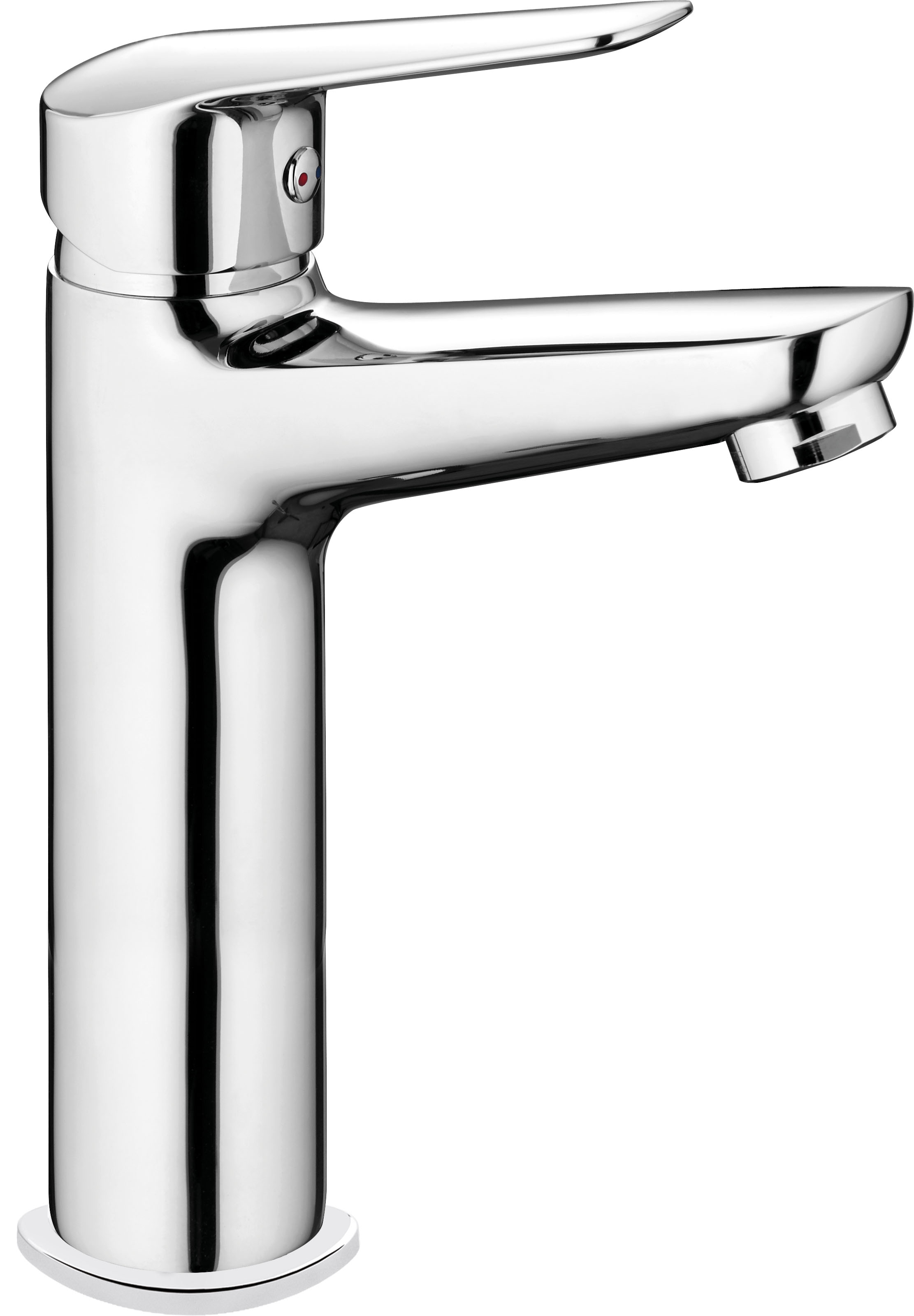 Deante Boro bateria umywalkowa stojąca chrom BMO_020N