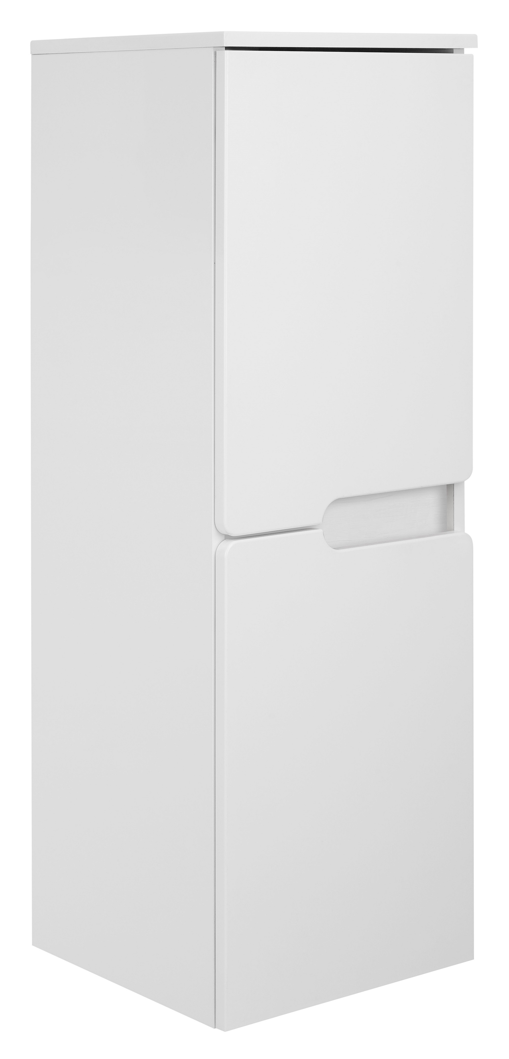 Astor Spectra szafka boczna 104 cm wisząca biały połysk AM-SES-130-70 - Wysyłka w 24h