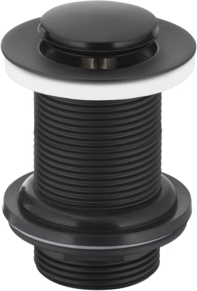 KFA Armatura korek umywalkowy klik-klak bez przelewu mały czarny mat 660-353-81 - Wysyłka w 24h