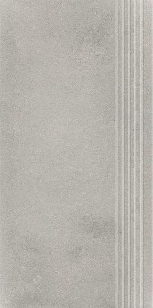 Paradyż Naturstone stopnica 29,8x59,8 cm prosta nacinana antracyt mat