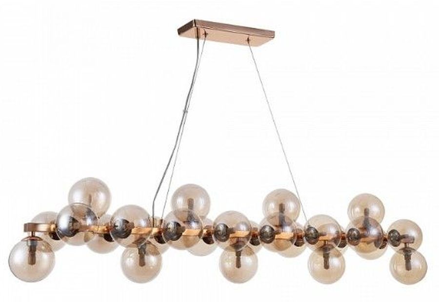 Maytoni Dallas lampa wisząca 25x28W beżowa/złota MOD547PL-25G
