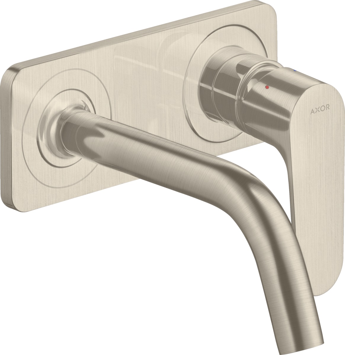 Axor Citterio M bateria umywalkowa podtynkowa EcoSmart nikiel szczotkowany 34112820