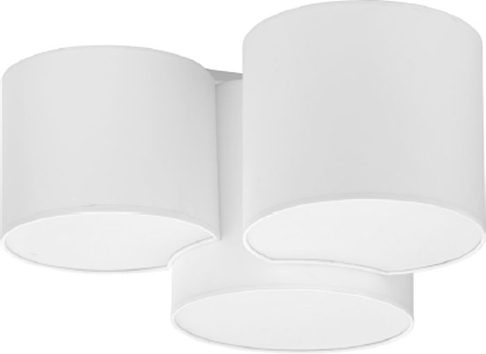 TK Lighting Mona White plafon 3x15W biały 3441 - Wysyłka w 24h