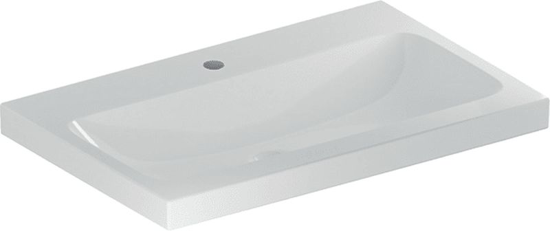 Geberit iCon Light umywalka 75x48 cm nablatowa biała 501.848.00.5