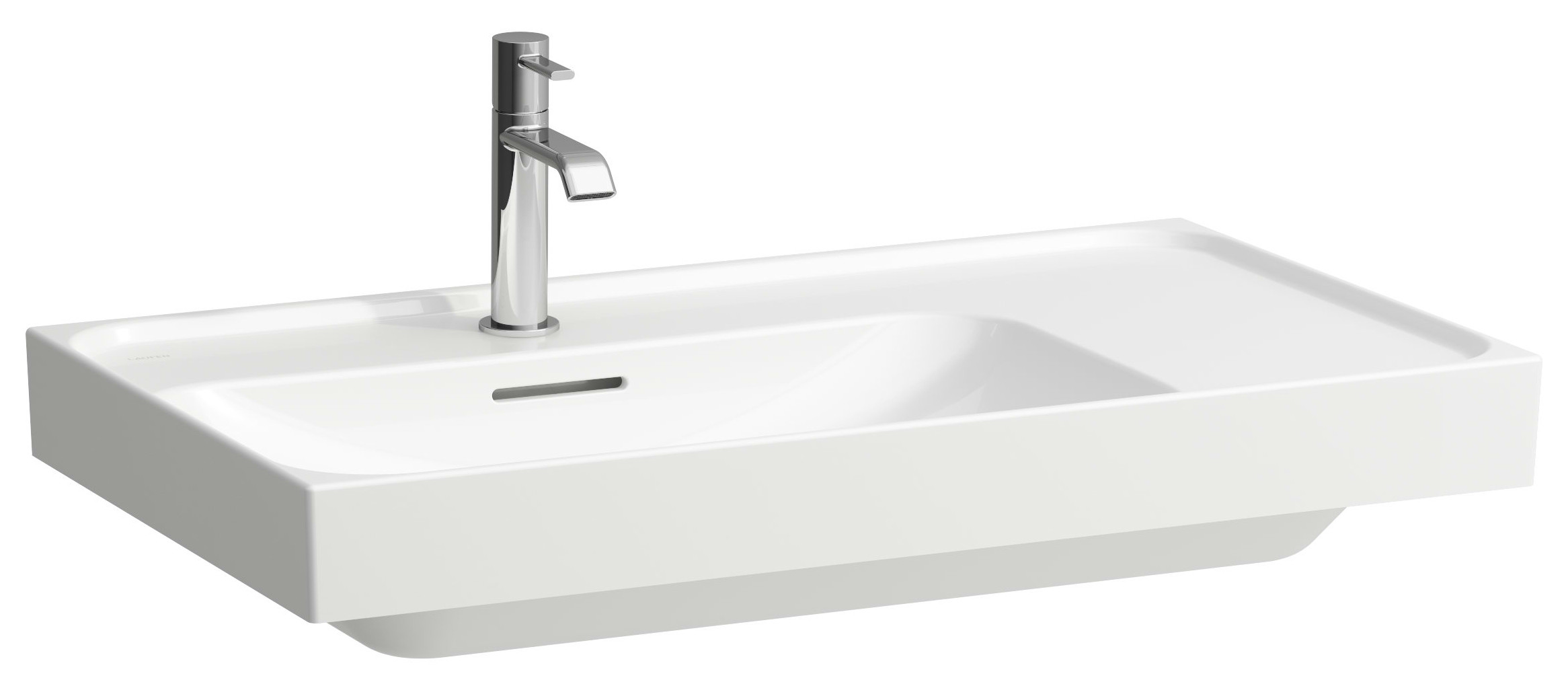 Laufen Meda umywalka 80x46 cm prostokątna ścienna-meblowa biała H8171164001041