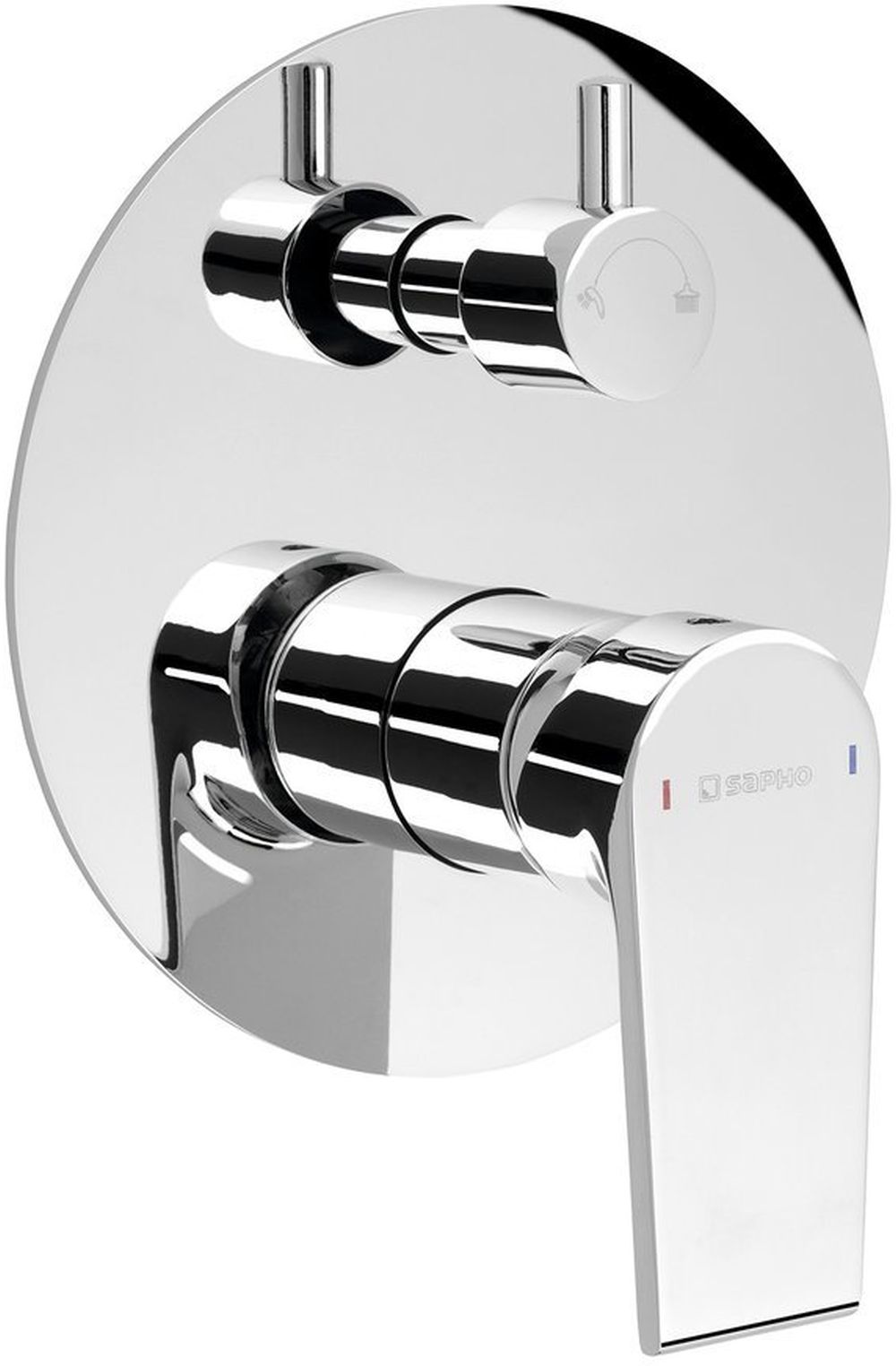 Sapho Kai bateria wannowo-prysznicowa podtynkowa chrom KA43