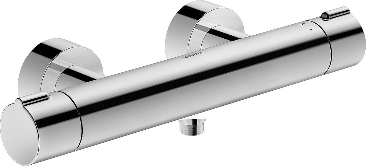 Duravit C.1 bateria prysznicowa ścienna termostatyczna chrom C14220000010