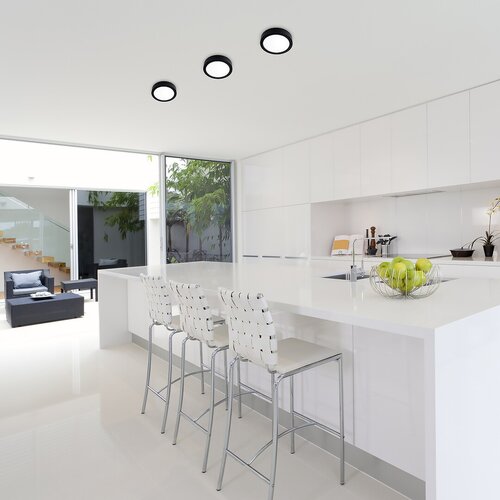 Rabalux Shaun2 lampa do zabudowy 1x24 W czarna 71200