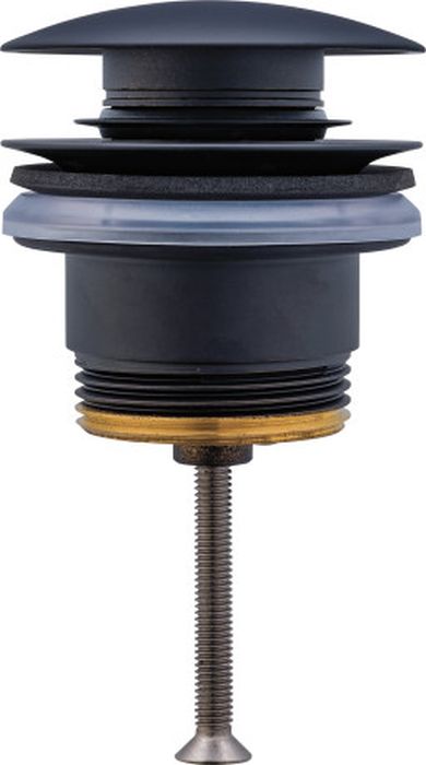 Duravit korek do umywalki Push-Open czarny mat 0050524600