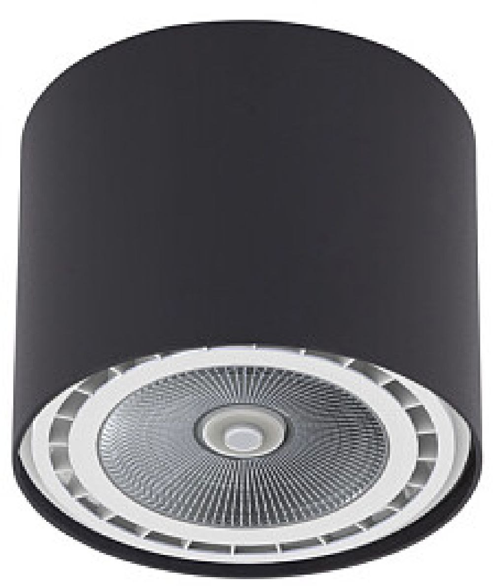 Nowodvorski Lighting Bit lampa podsufitowa 1x15 W czarna 9486