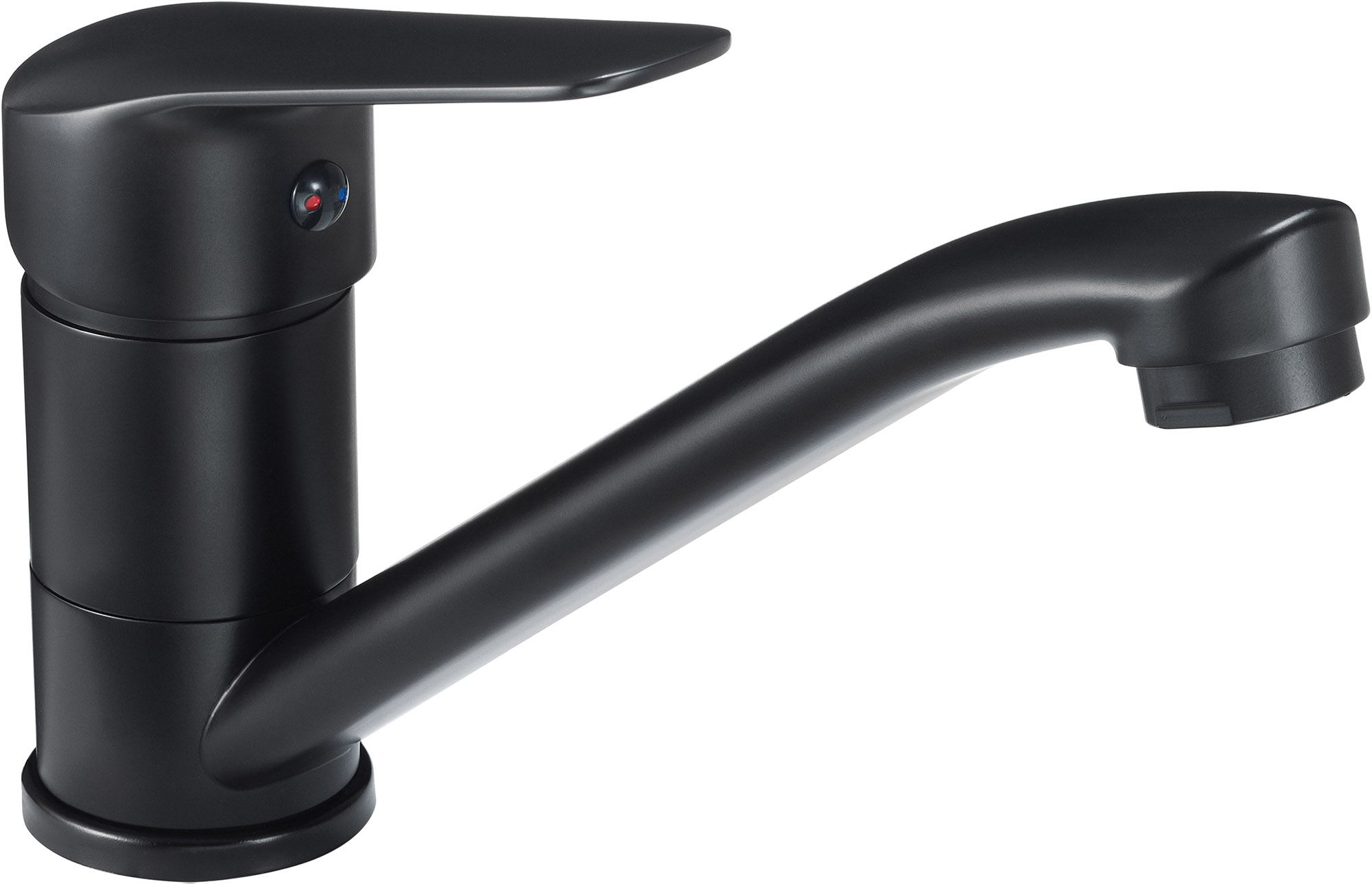 Deante Neo Boro bateria umywalkowa stojąca czarna BMO_N26M