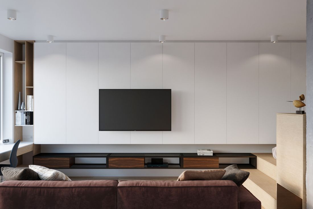 Sollux Lighting Tiube lampa podsufitowa 1x40W biała SL.0695