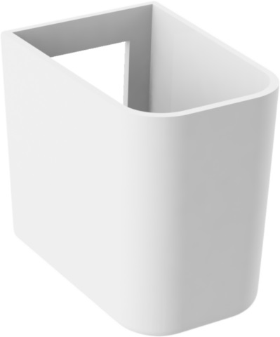 CeraStyle Duru półpostument do umywalki biały 016200