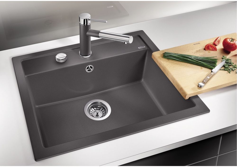 Blanco Dalago 6 zlewozmywak 61,5x51 cm Silgranit czarny 525873