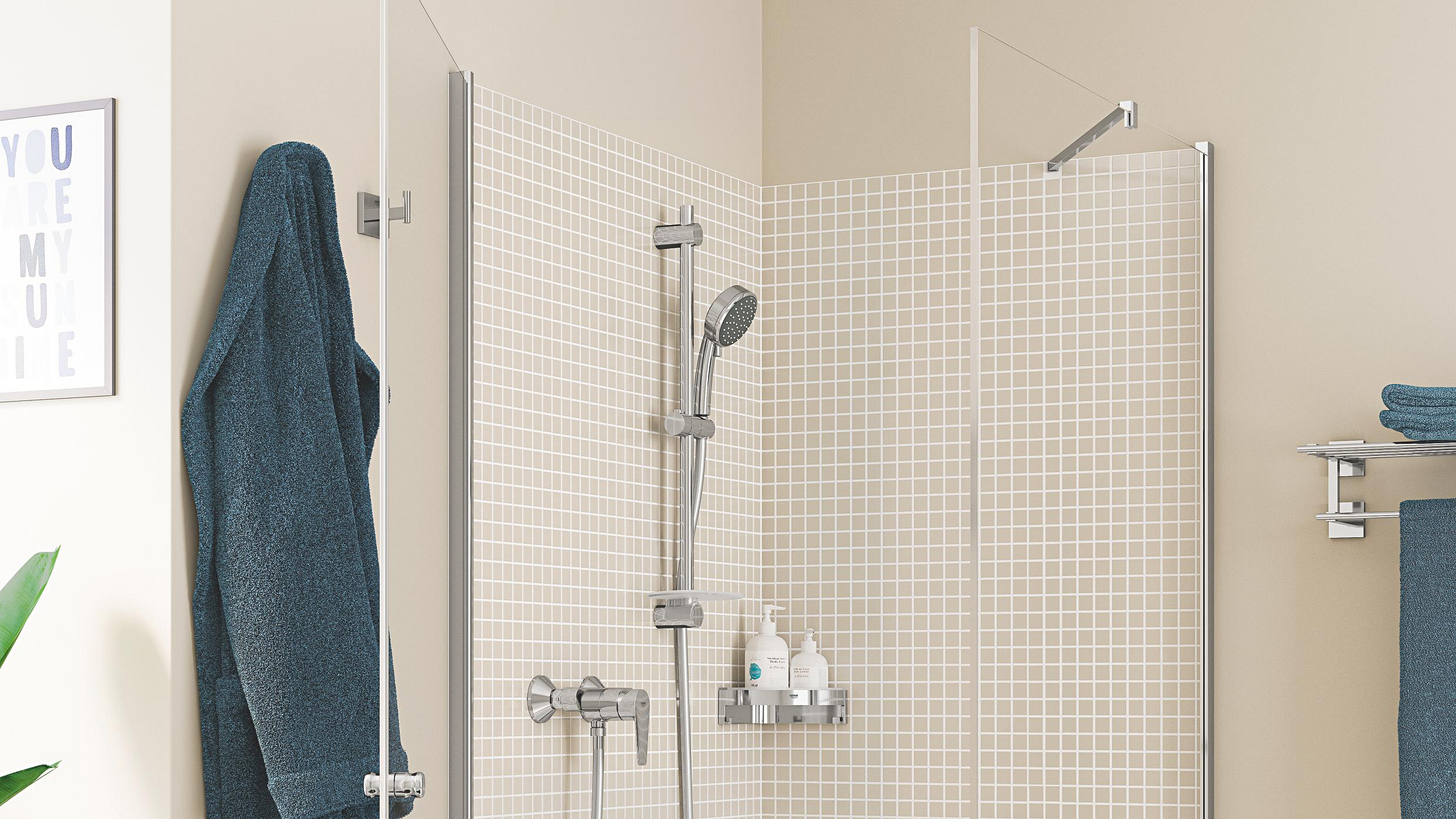 Grohe Start Edge bateria prysznicowa ścienna StarLight Chrome 24197001 - Wysyłka w 24h