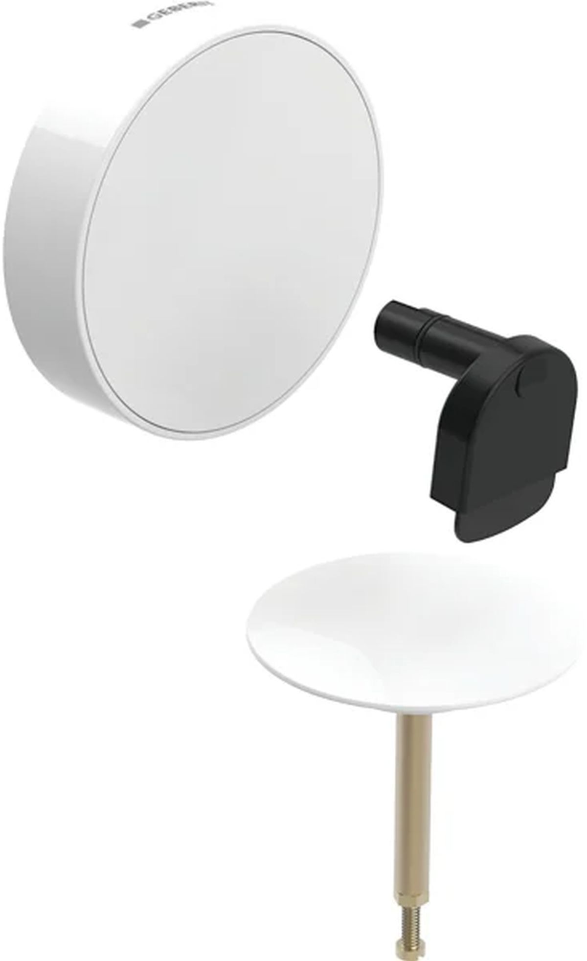 Geberit zestaw wykończeniowy syfonu biały 150.481.11.1