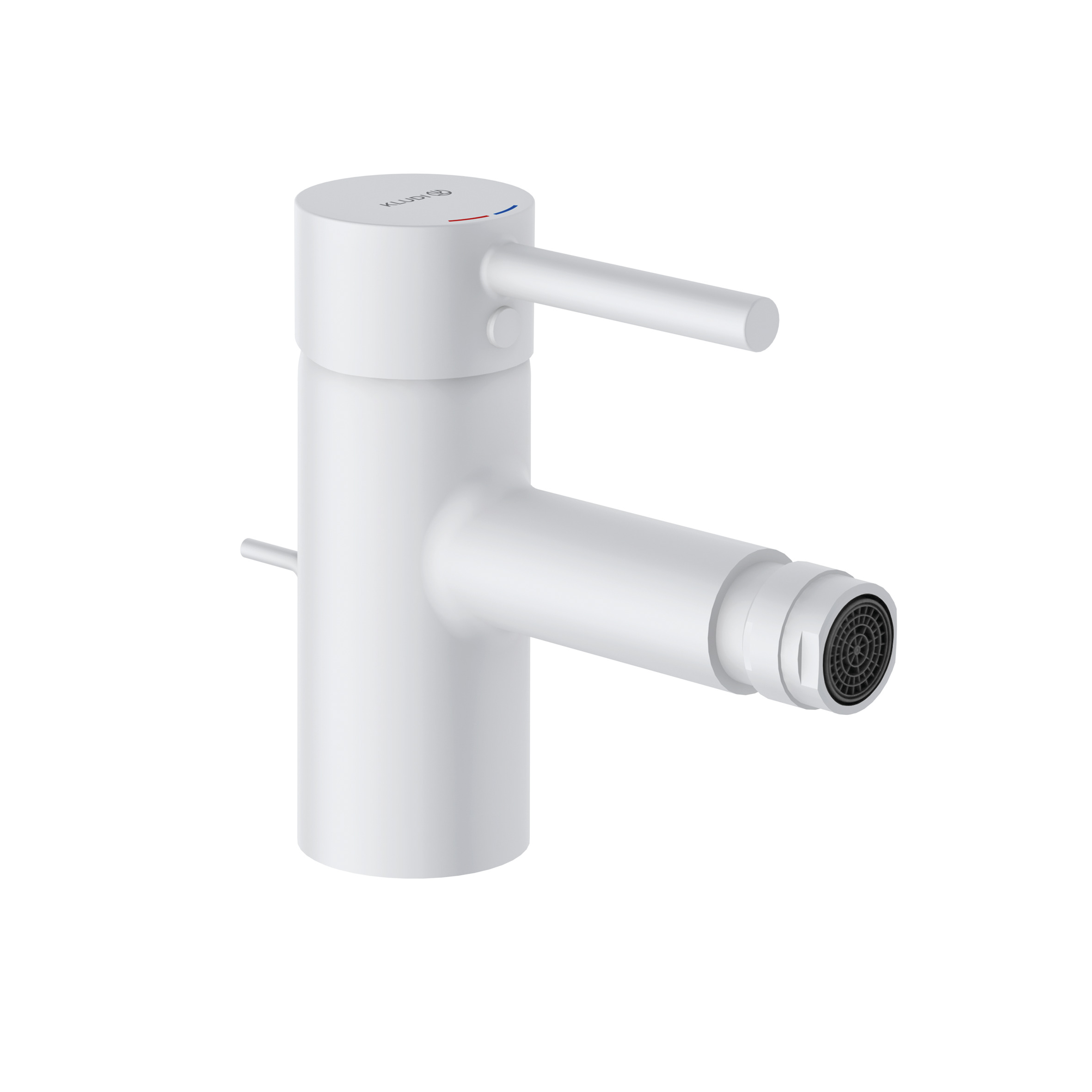 Kludi Bozz bateria bidetowa stojąca biały mat 385335376