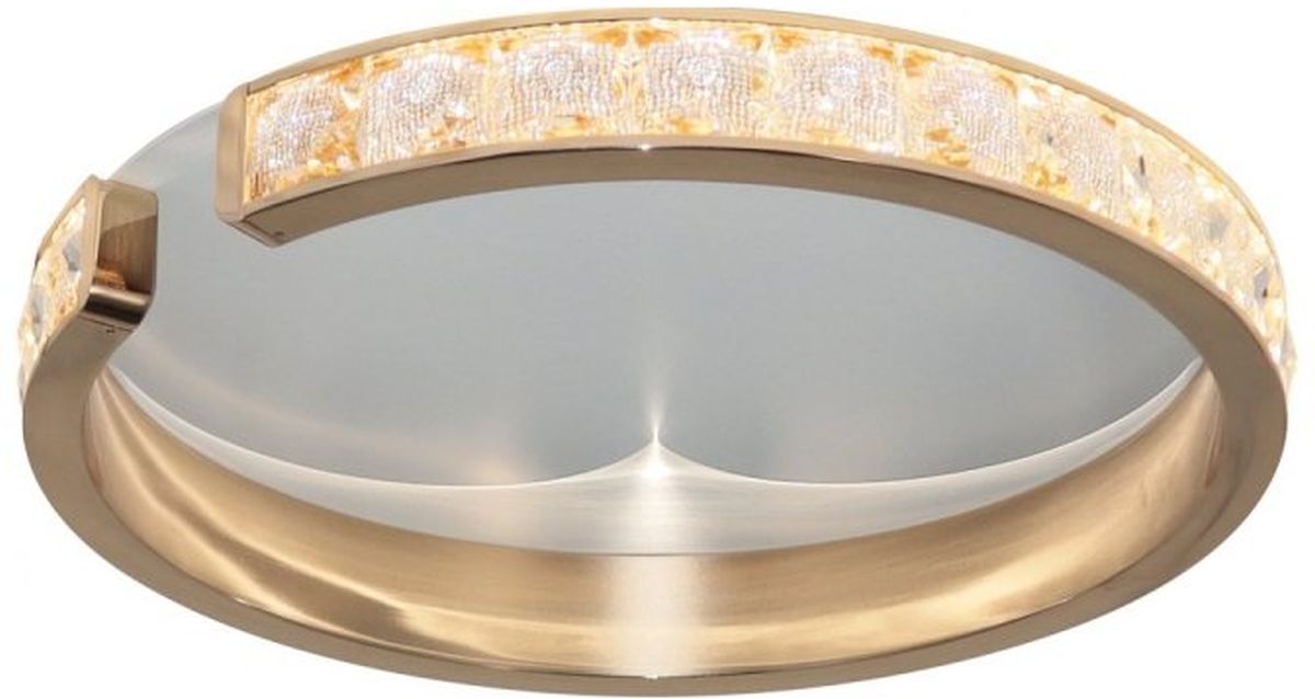 Zuma Line Muriel plafon 1x34 W złoty MX4996-1-3GWD