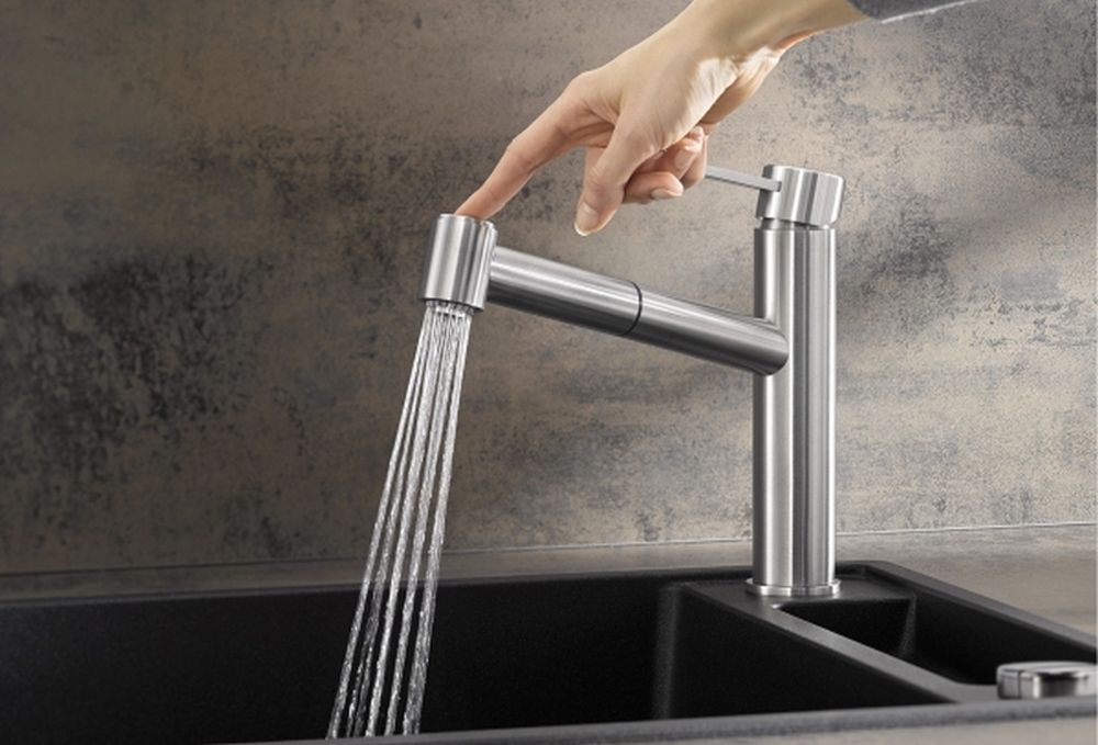 Blanco Ambis-S bateria kuchenna stojąca stal szlachetna szczotkowana 523119 - Wysyłka w 24h