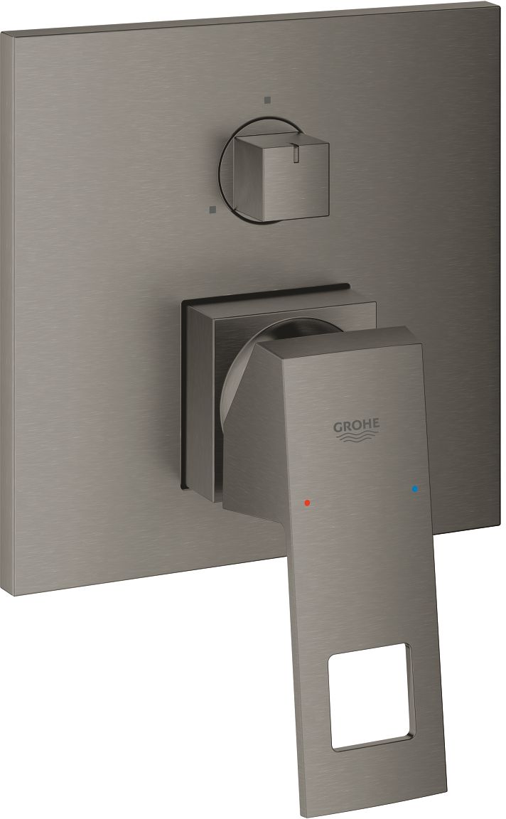 Grohe Eurocube bateria wannowo-prysznicowa podtynkowa Brushed Hard Graphite 24094AL0
