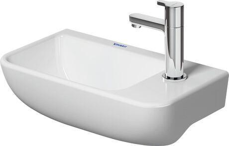 Duravit ME by Starck umywalka 40x22 cm prostokątna ścienna biała półmat 07174032001