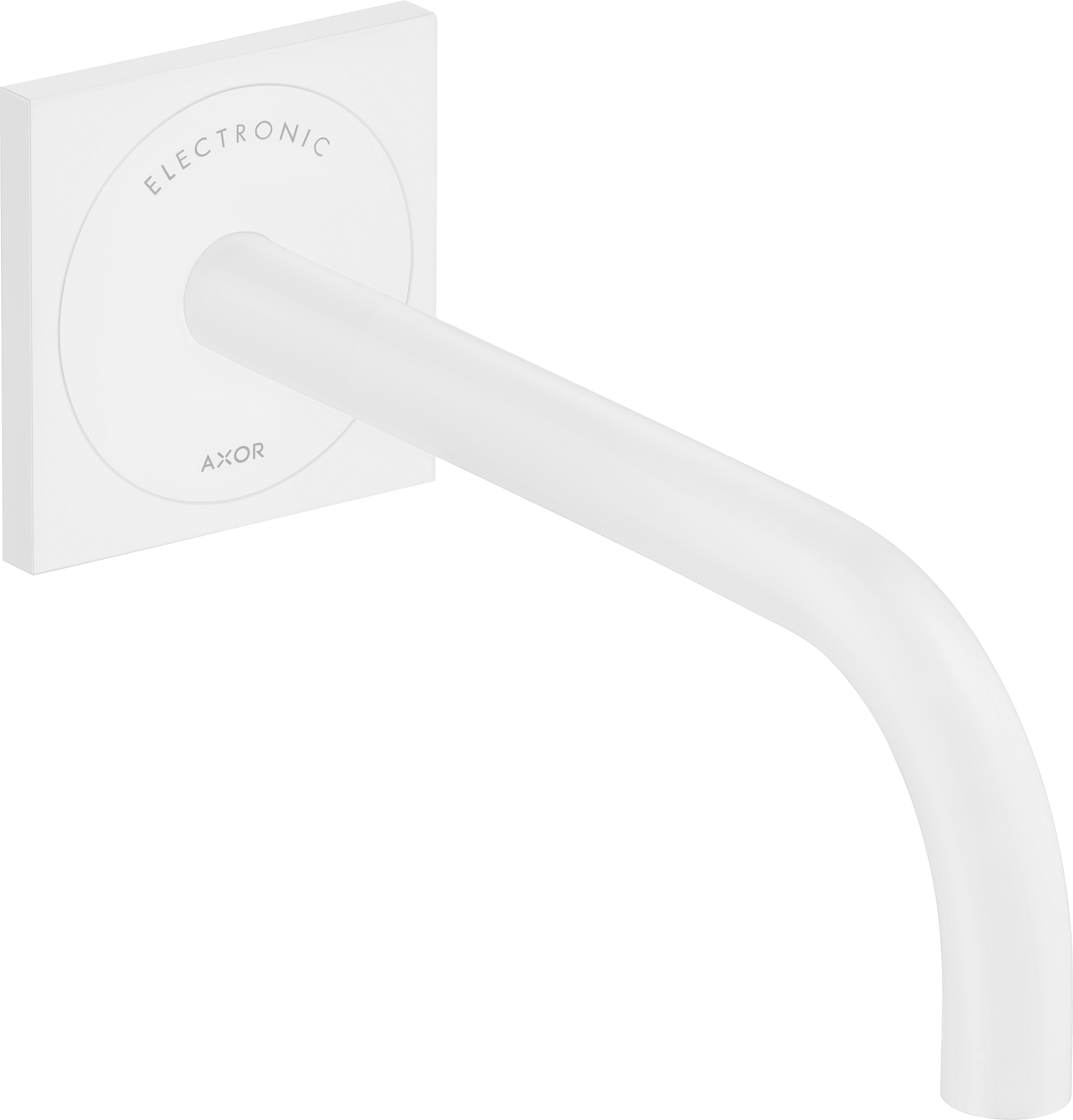 Axor Uno bateria umywalkowa podtynkowa elektroniczna biały mat 38120700