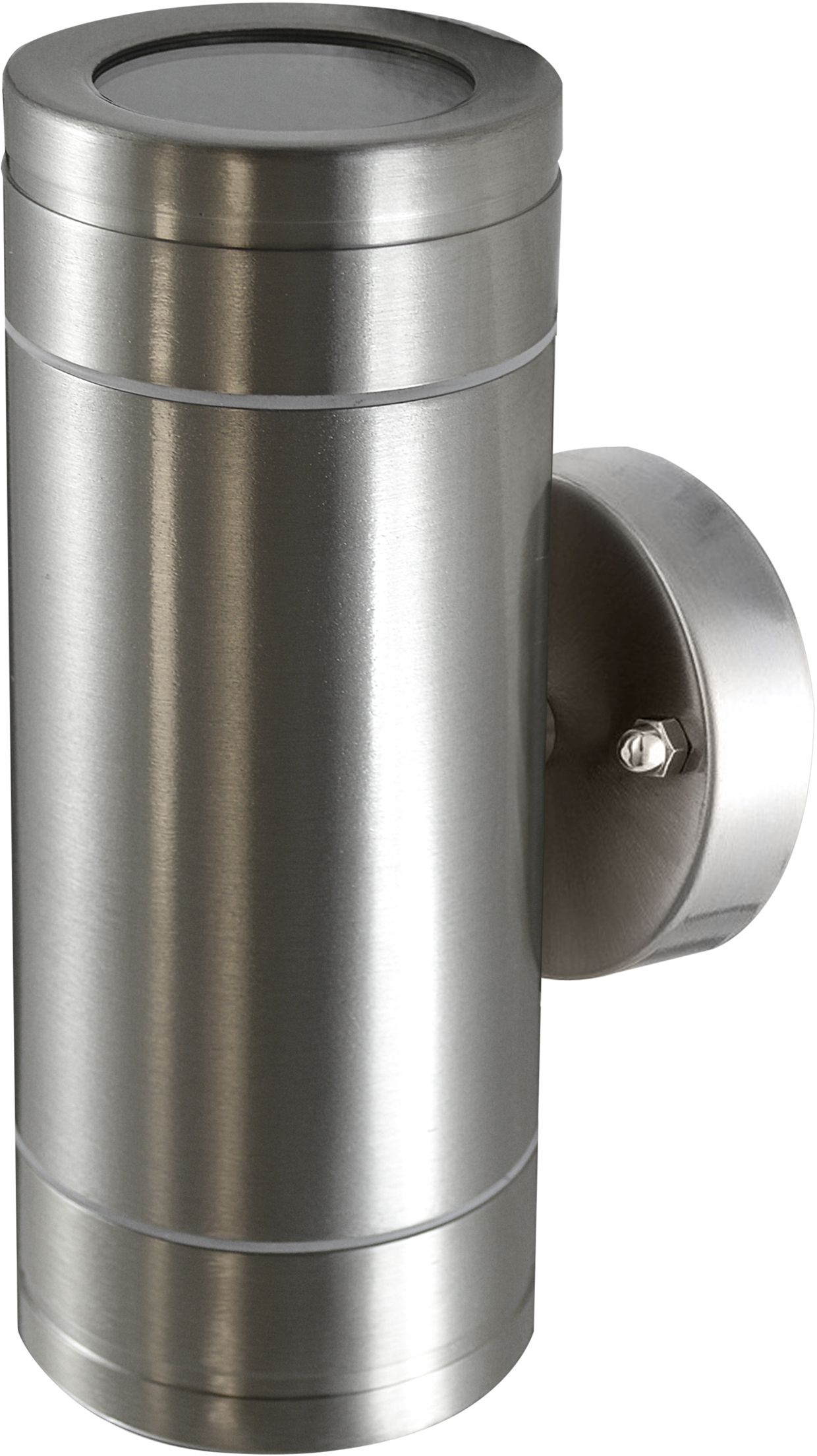 Goldlux Olimp kinkiet zewnętrzny 2x8 W srebrny 208835