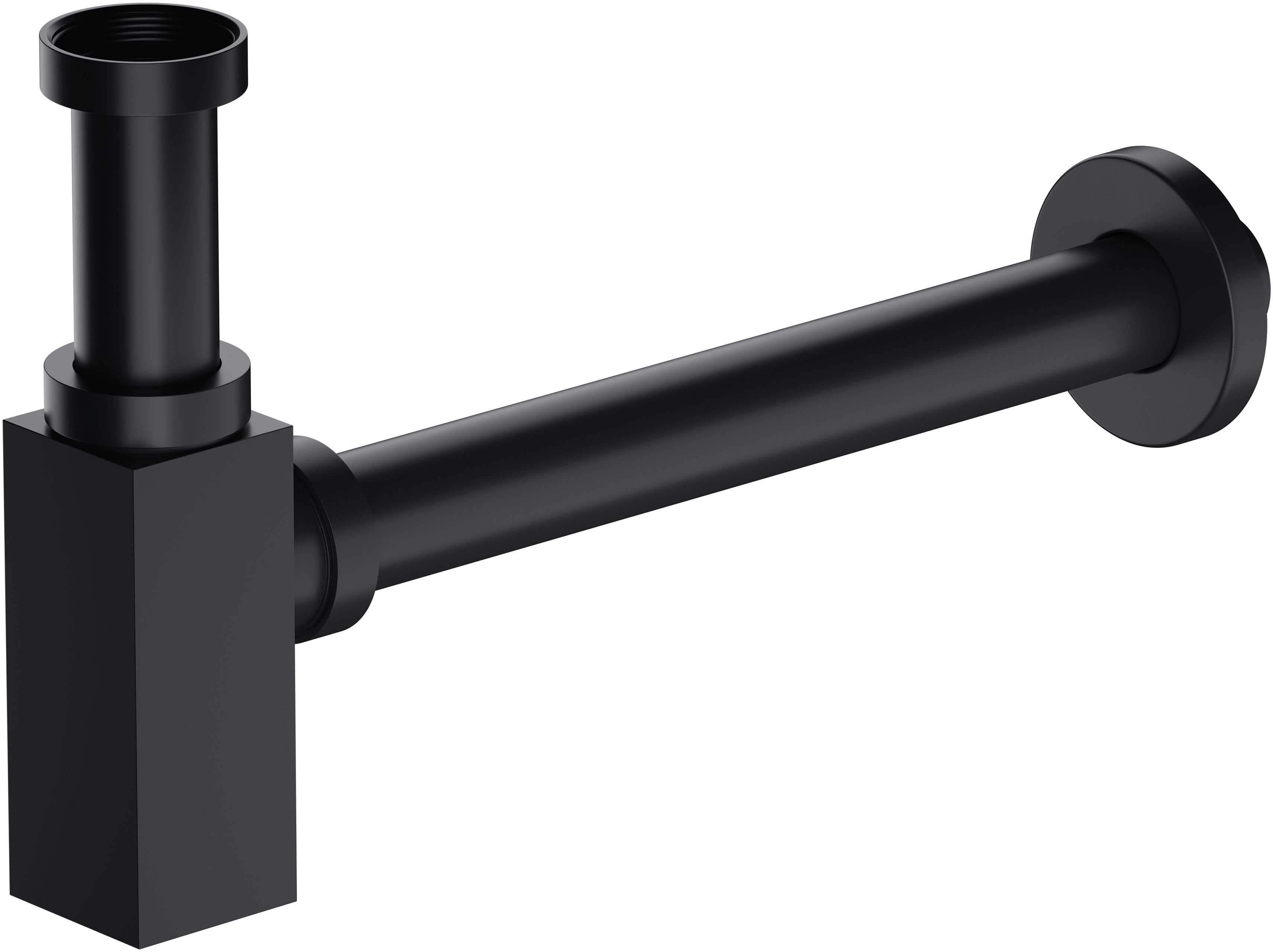 Cersanit Larga syfon umywalkowy butelkowy czarny S951-718 - Wysyłka w 24h