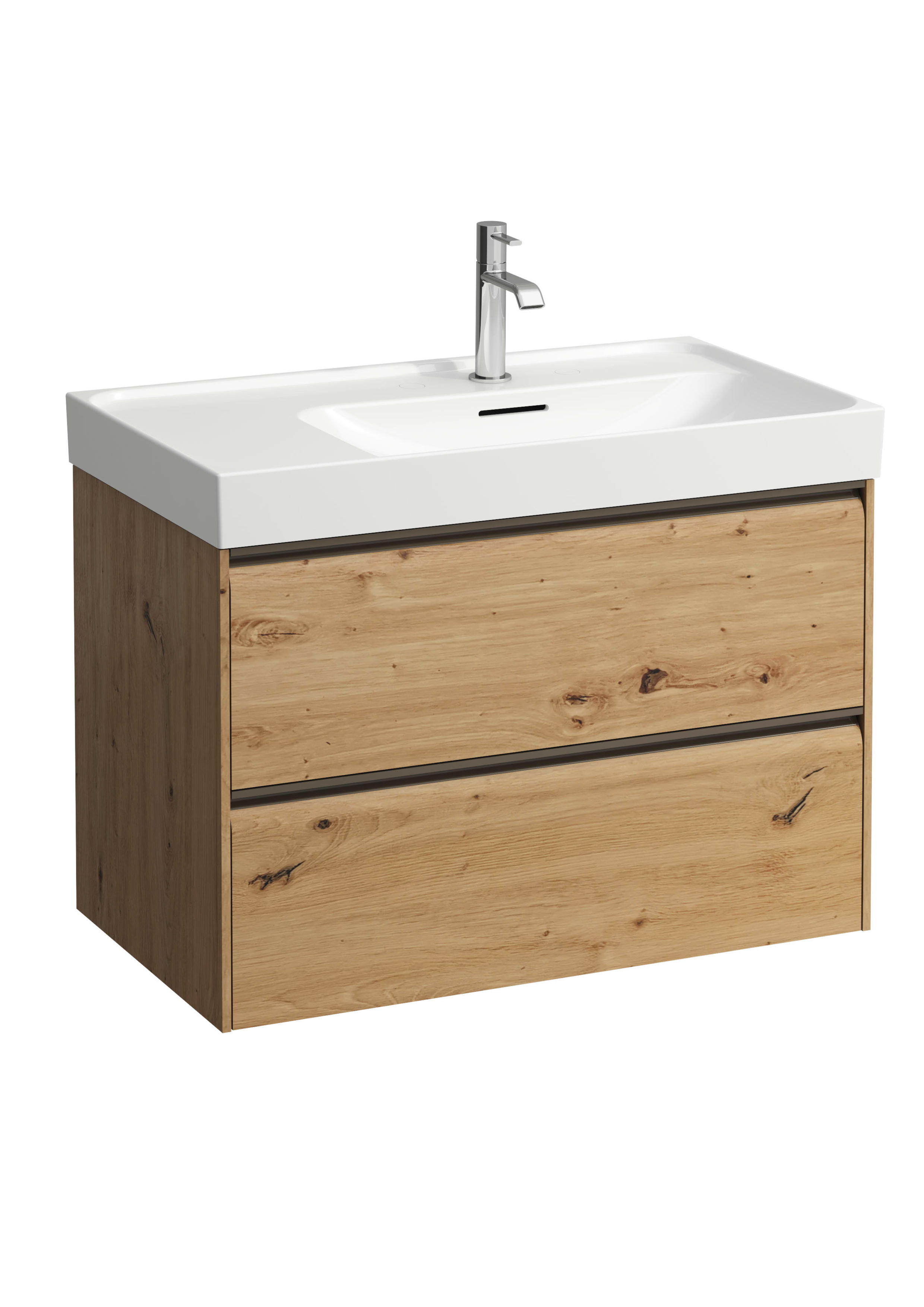 Laufen Meda szafka 78,4x44,8x51,5 cm podumywalkowa wisząca dziki dąb H4215920112671