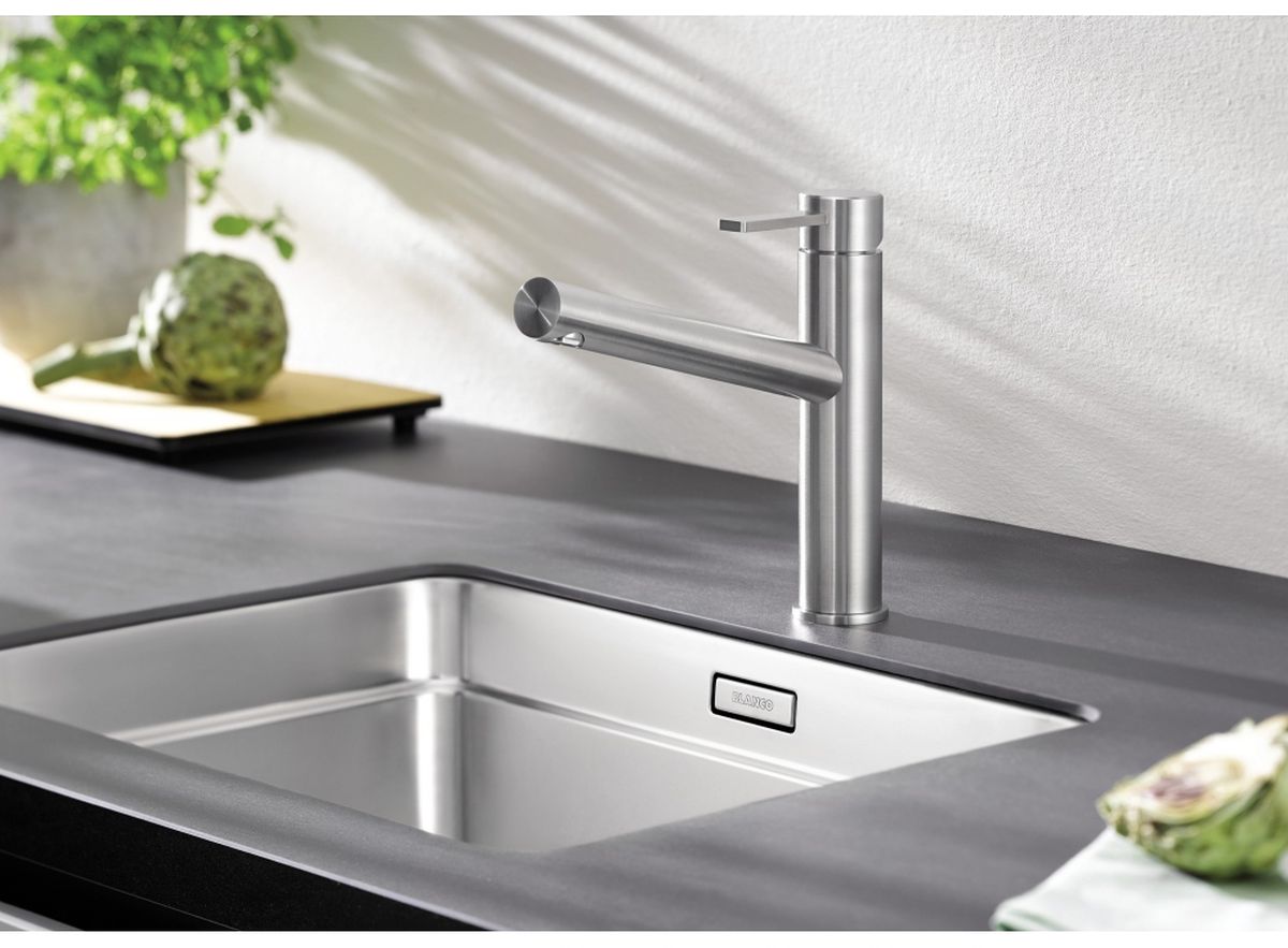 Blanco Ambis bateria kuchenna stojąca stal szlachetna szczotkowana 523118