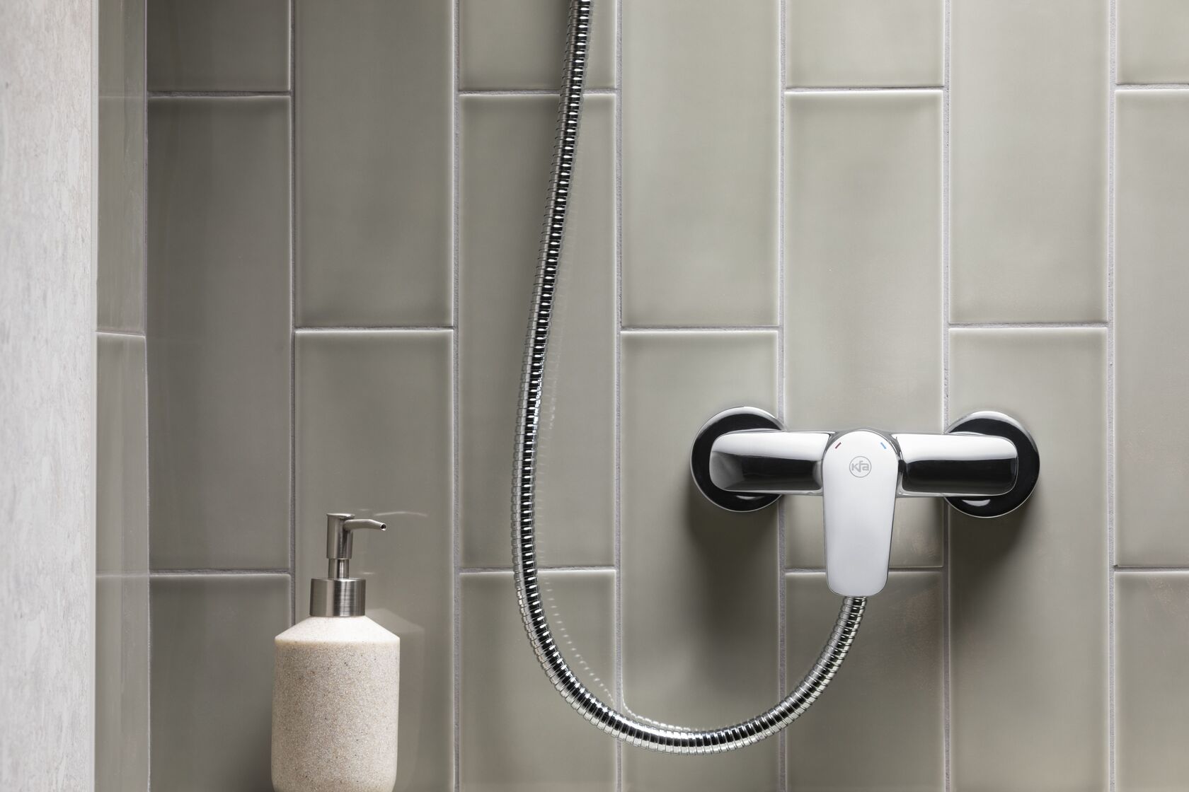 KFA Armatura Abasha bateria prysznicowa ścienna chrom 5236-010-00