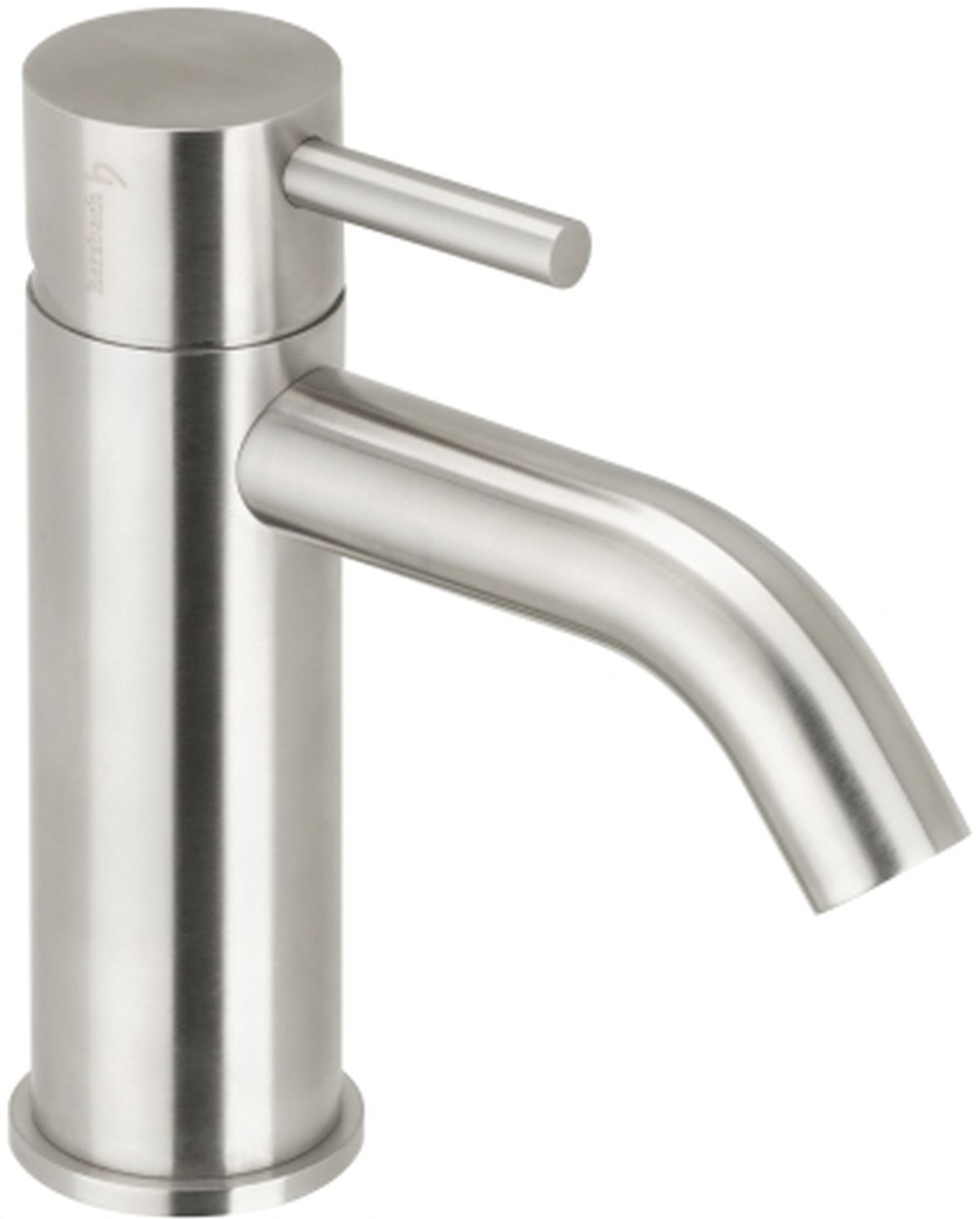 Herzbach Deep iX bateria umywalkowa stojąca stal szczotkowana 28.203520.1.09