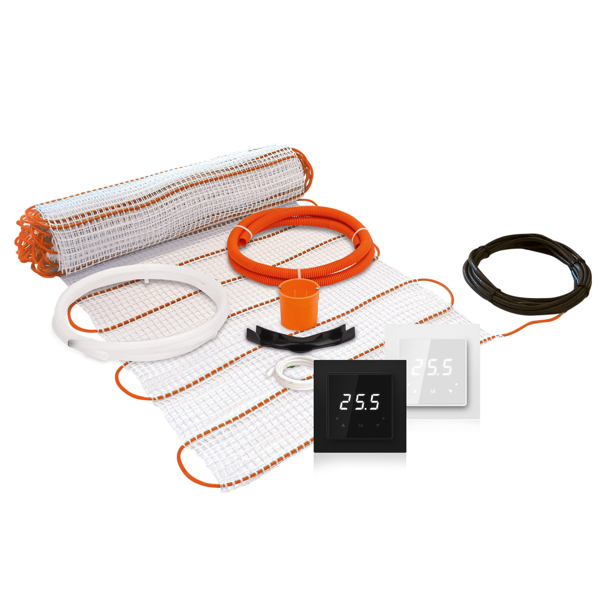 Thermoval TV TT mata grzewcza 5 m2 170W/m² z termoregulatorem TVT 33 WIFI czarnym - Wysyłka w 24h