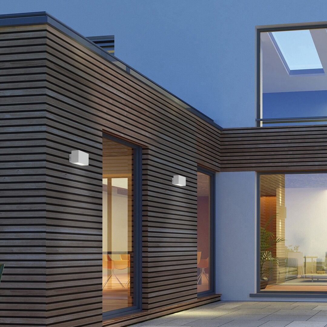 Rabalux Mataro kinkiet zewnętrzny 1x7 W biały 77074