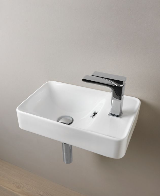 Art Ceram Savon umywalka 45x27 cm ścienna prostokątna biała LML00301;00