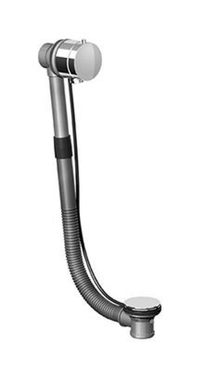 Zucchetti syfon wannowy nikiel Z90075.C8