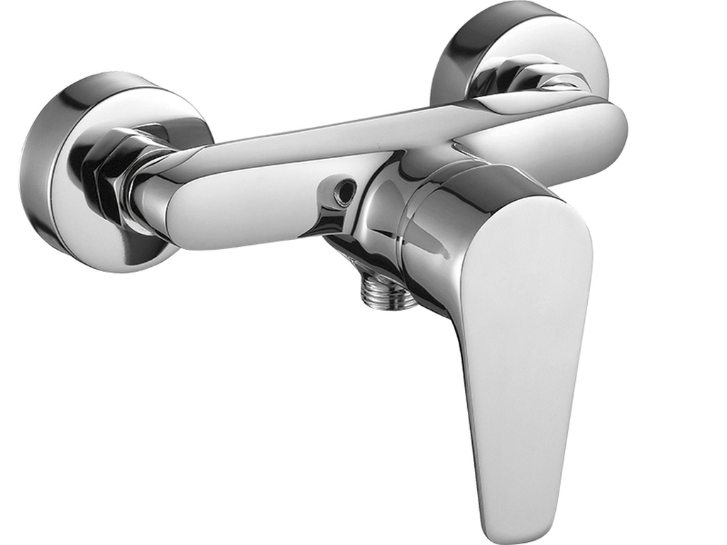 Kuchinox Luga bateria prysznicowa ścienna chrom BQL040D