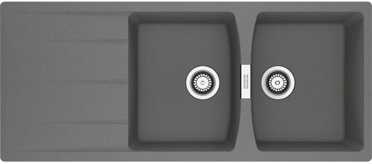 Franke Centro zlewozmywak granitowy 116x50 cm kamienny szary 114.0710.235
