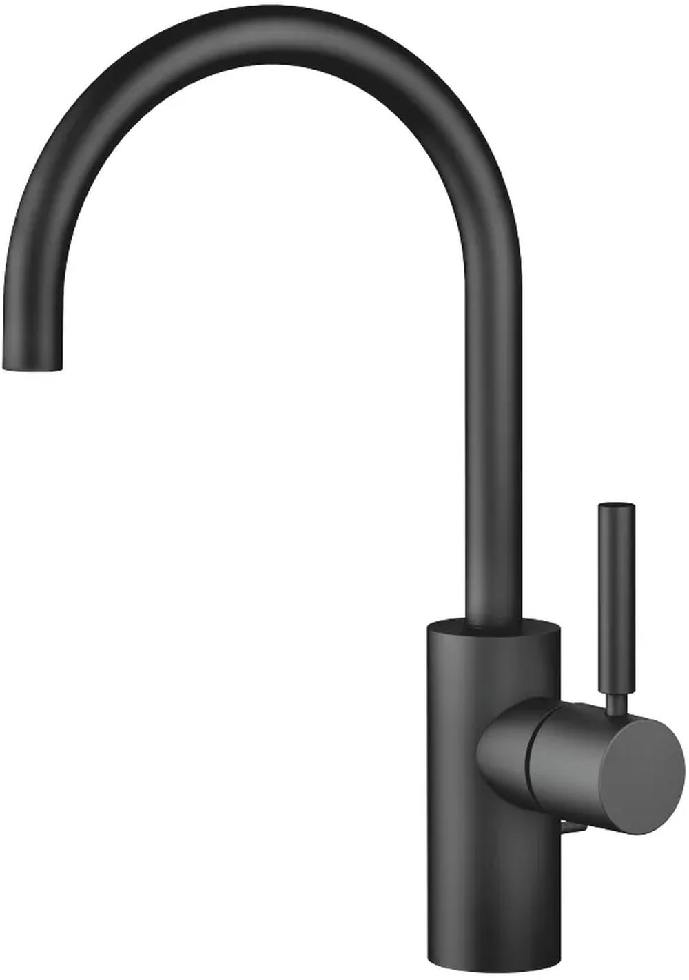 Dornbracht Meta bateria umywalkowa stojąca wysoka czarny mat 33560661-33